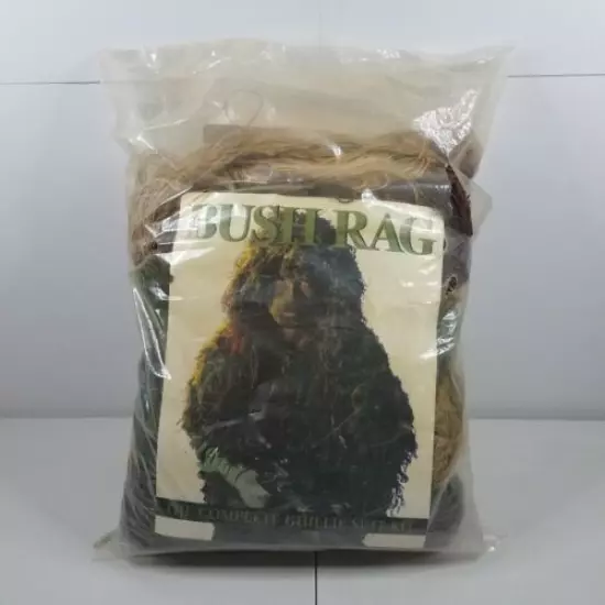 Vintage Bushrag The Complete Ghillie Suit Kit Brand New Unopened New Old Stock