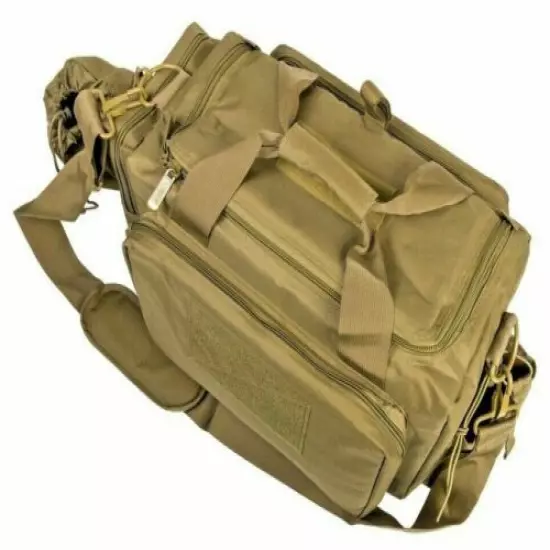 VISM Competition Range Bag Tactical Shooting Range Pistol Bag Hunting COYO TAN