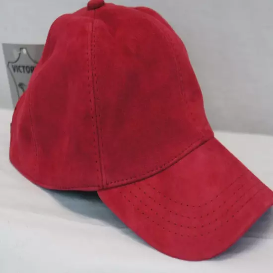 100% REAL GENUINE LAMBSKIN SUEDE LEATHER Baseball Cap Hat Sport Visor 36 COLORS