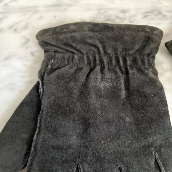 Isotoner Suede Mens Gloves SZ M