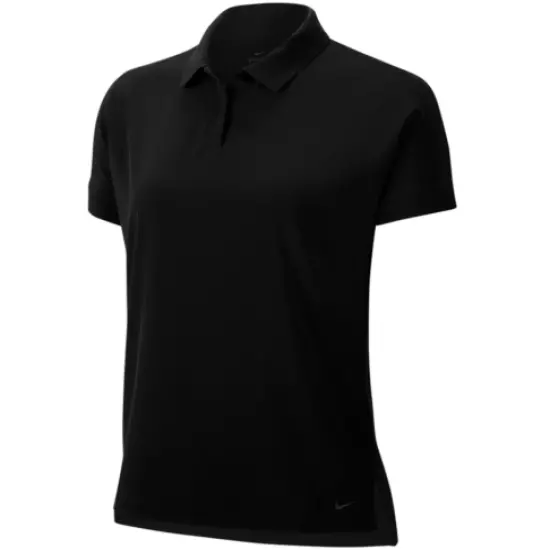 NWT$75 Nike Flex Women's Golf Polo Short Sleeve Black size M BV0243-010