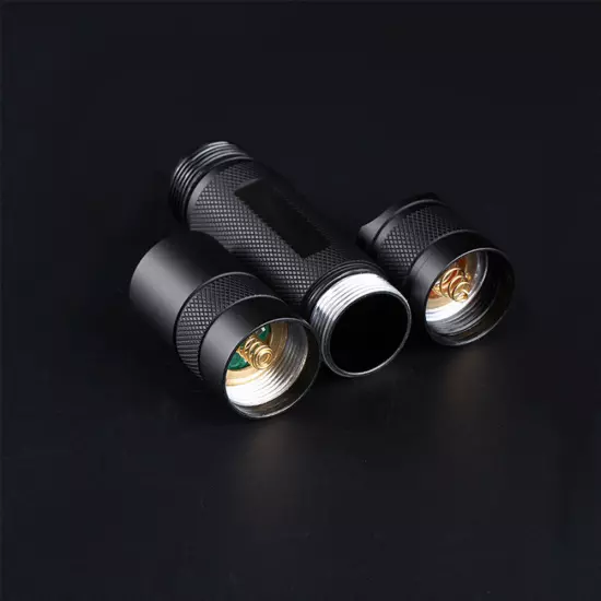 UV Ultraviolet Light Flashlight Black Light 365nm Inspection Lamp Torch IP65