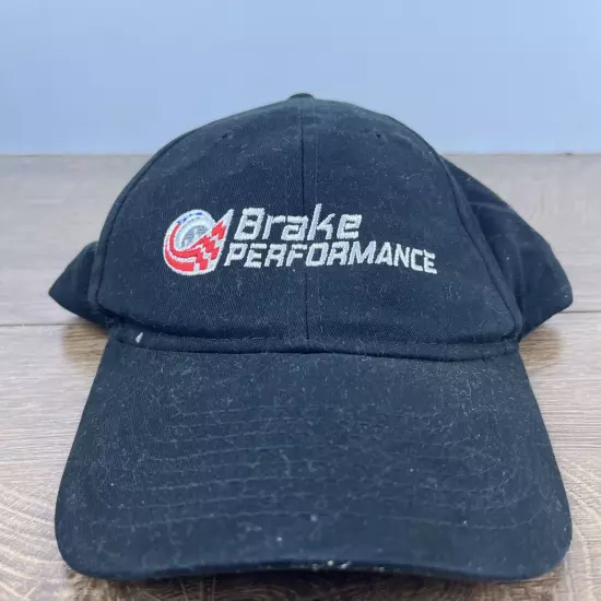 Brake Performance Hat Black Cap Hat Adjustable Hat Black Adult Hat