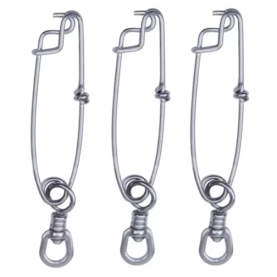 Long Line Clips Stainless Steel Snap Swivel Longline Branch Hanger Tuna Clip