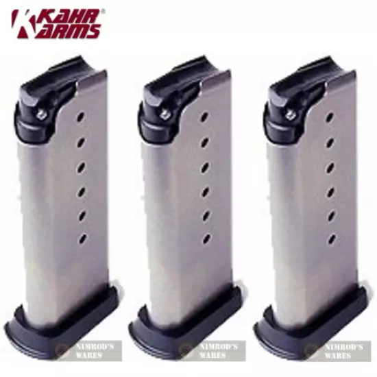 THREE KAHR K820 9mm 7Rd Magazines Fits ALL 9mm Models (except T9/TP9) FAST SHIP