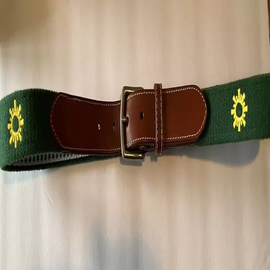 PETER MILLAR- Woven/Embroidered Golf Belt-38-Las Campanas-Sante Fe NM Course