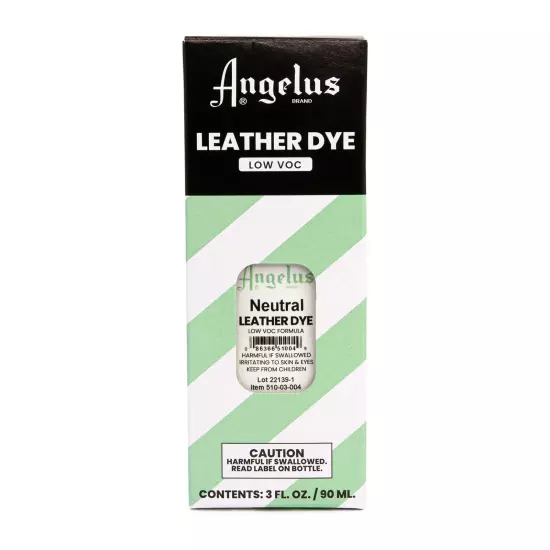 Angelus Low VOC Leather Dye w/ Applicator (3.5 oz)