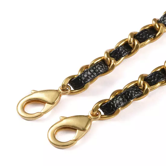 47" Caviar Leather Purse Chain Strap Replacement Crossbody Chain Strap for bag