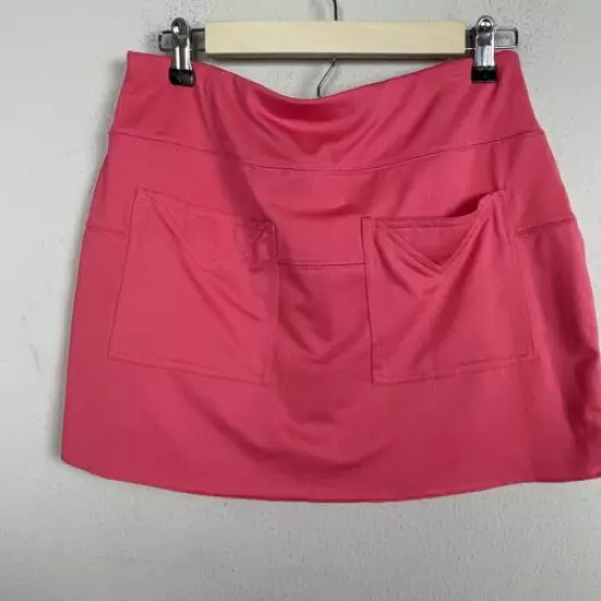 Jofit Skirt Women's Size M Coral Faux Sarong Golf Skirt