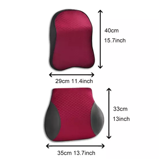 Headrest Car Neck Pillow Auto Seat Head Support Message Seat Neck Rest Cushion