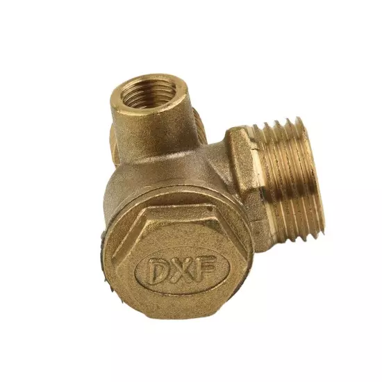 3 Port Brass Central Pneumatic 40400 Air Compressor Check Valve Thread