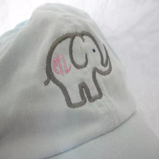 Elephant ML Embroidered Adjustable Hat