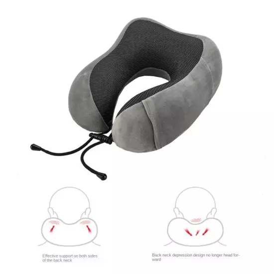 Healthcare Memory Foam Neck Support U Shaped Pillows Neck Protect Travel Pillow