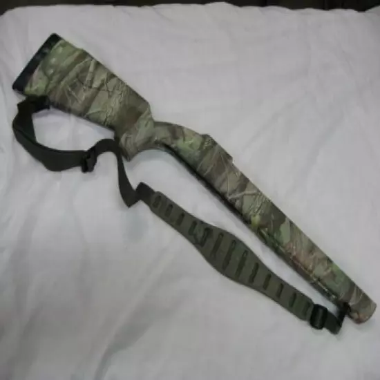 CVA Electra Real Tree Camo Stock w/ Rubber Butt Pad & Quake Claw Sling (Unused)