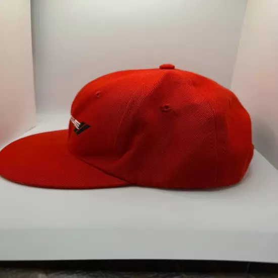 Red Dodge Lettering and Logo Snap Back Hat Unbranded Great Condition