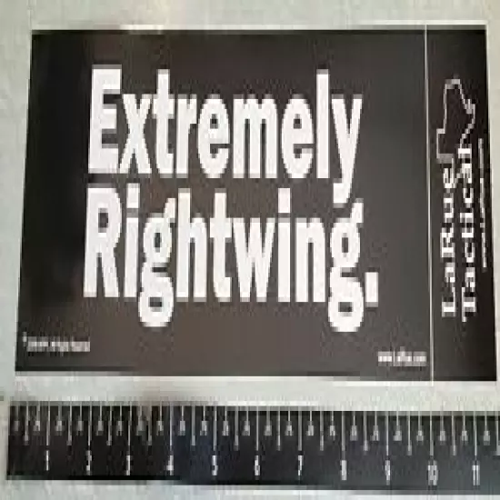 LARUE TACTICAL FIREARMS GEAR HUNTING GUN Extremely Rightwing STICKER DECAL