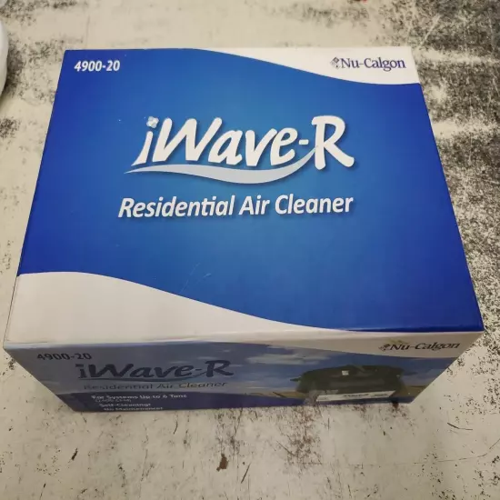 NU-CALGON 4900-20 I-WAVE-R HVAC AIR IONIZER GENERATOR PURIFY AIR - SELF CLEANING