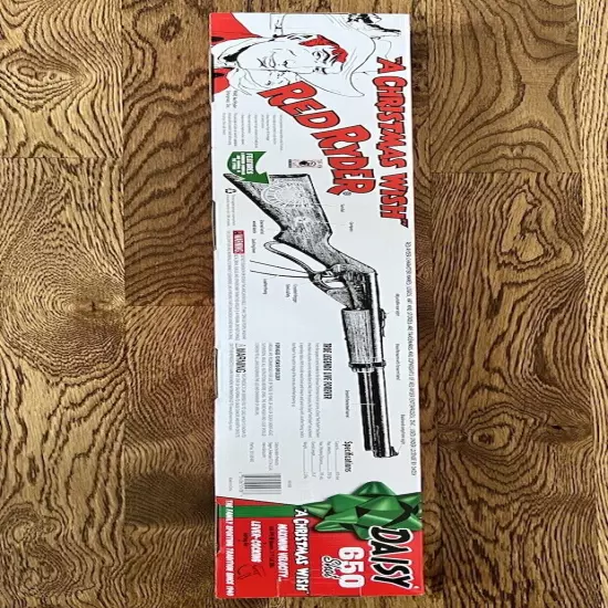 Daisy Christmas Wish Red Ryder BB Gun .177 Cal. Lever Action Spring Power NEW