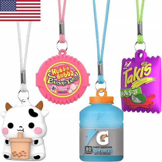 For Airtag Holder for Kids,Cute Cartoon Air Tag Necklace with Adjustable Length