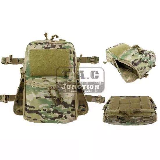 Tactical Molle MiniMAP Modular Assault Pack Quick Detach Map Hydration Backpack