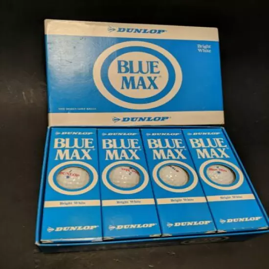 NOS Vintage Dunlop Blue Max Unocal 76 Golf Balls 1 dozen