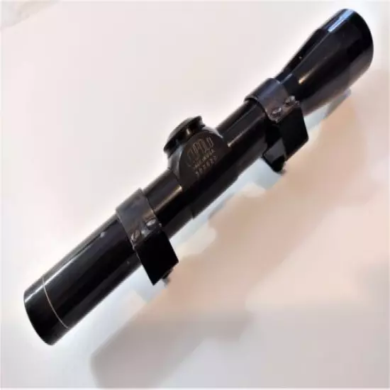 Leupold M8-2X EER Pistol Scope with Leupold Detacho Rings