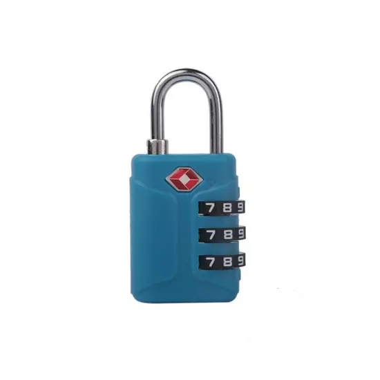 Padlock Customs Password Lock Anti-theft Suitcase Luggage Coded Lock Travel