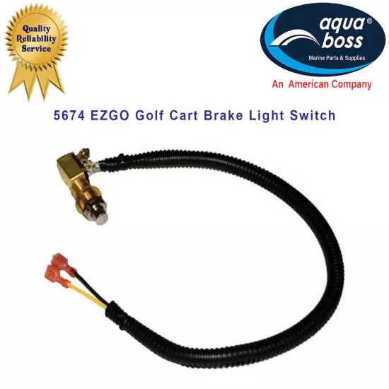 5674 EZGO Golf Cart Brake Light Switch