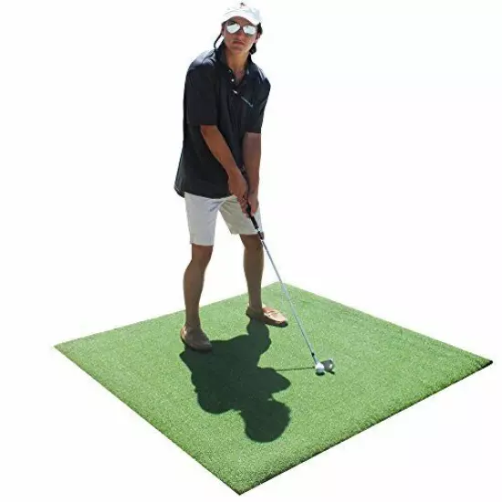 56 in x 60 in Super Golf Mat Chipping Driving Fairway Backyard Practice Training