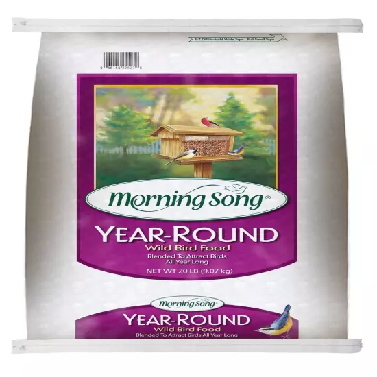 Morning Song 11400 Year-Round Wild Bird Food, 20-Pound