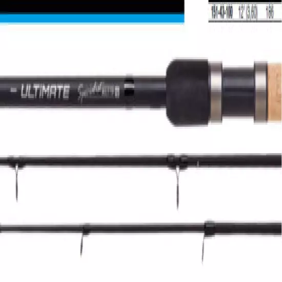 Trabucco Ultimate Specialist twin tip barbel fishing rod quiver and tubular tip 