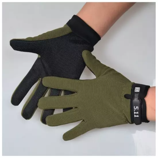 Tactical Gloves Lightweight Breathable Gloves Bicycle Anti-Slip Full Finger Glov