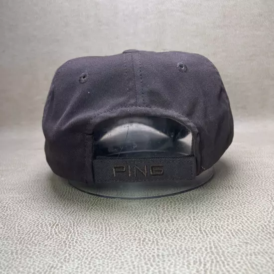 Vintage Ping Golf Hat Cap Rare Mister Pingman Logo Adjustable USED