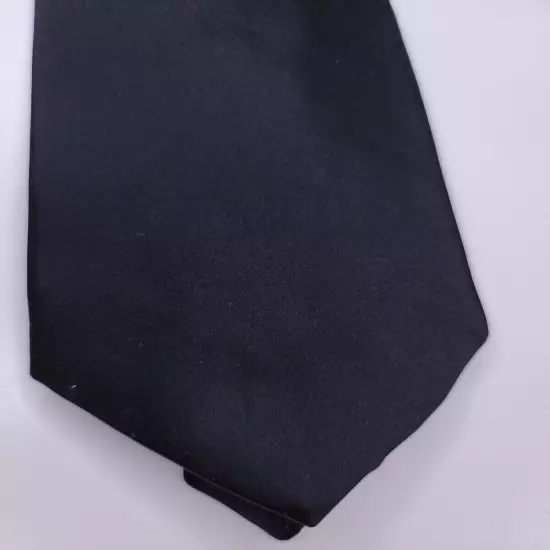 Joseph & Feiss Mens Formal Necktie 57"Lx3.5"W Black Neck Tie