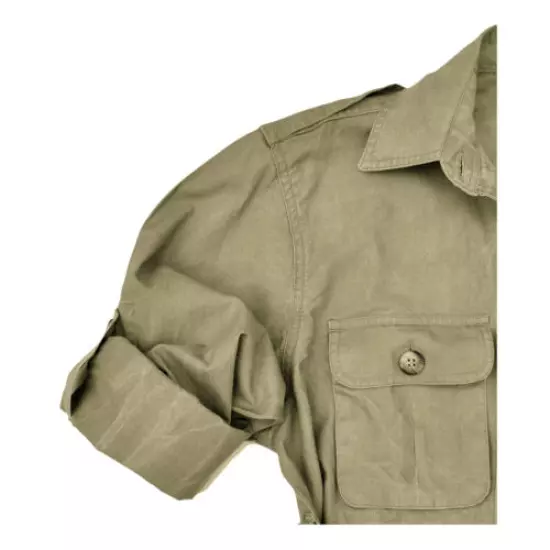 TAG SAFARI Mens Safari Khaki Jacket (MJ-083-P867-K)