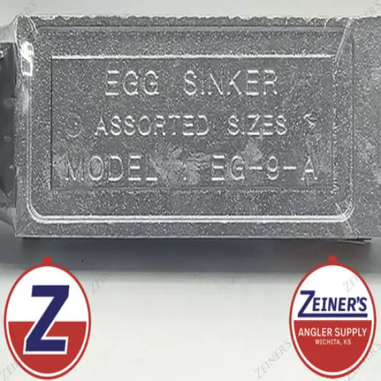 1170 New Do It Egg Sinker Mold 9 assorted sizes from 1/8 up to 3 oz in size