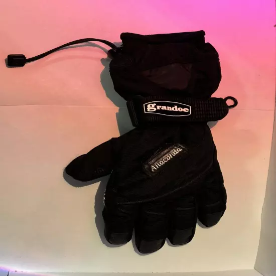 Grandoe Anaconda Gloves for Women Size “S” Black Snow