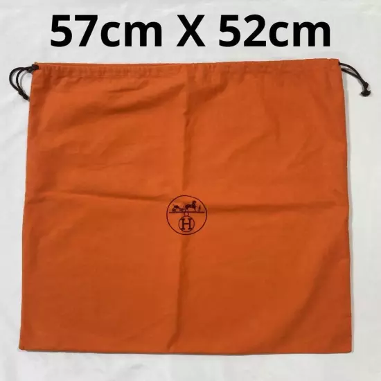 Hermes Dust Bag Orange - Women String Logo Auth France