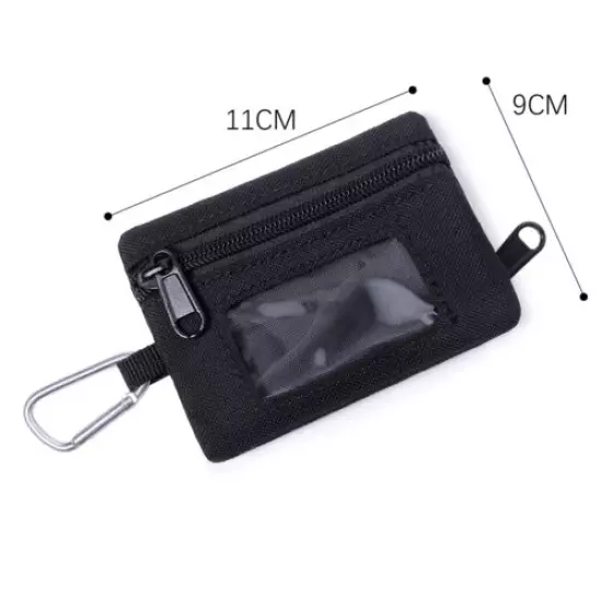 Tactical Military Running Pouch Wallet Portable Travel Card Key Earphone Holder