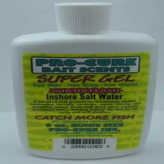 Pro Cure G8-ISW Super Gel 8 oz Inshore Scent