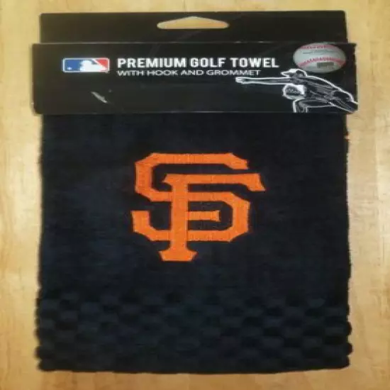 MLB Embroidered Tri-fold Towel - San Francisco Giants SF Golf 