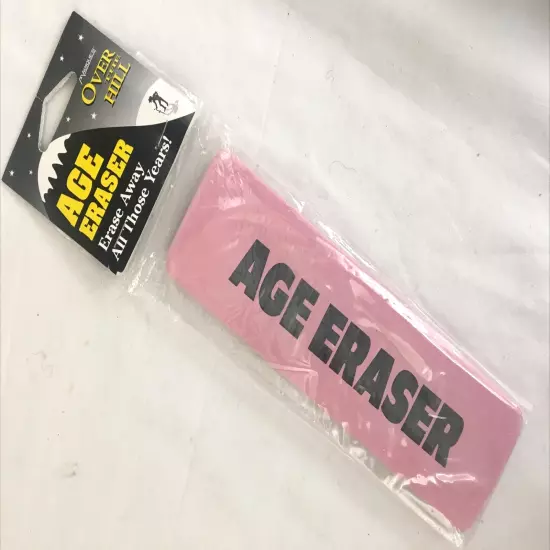 Age Eraser Over the Hill Real Eraser by Magique Gag Gift or for Big Mistakes