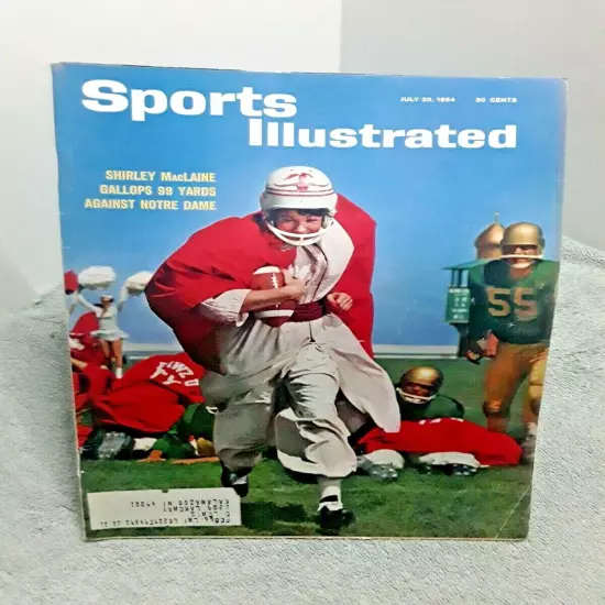 Sports Illustrated magazine July 20 1964 Shirley MacLaine Notre Dame Football