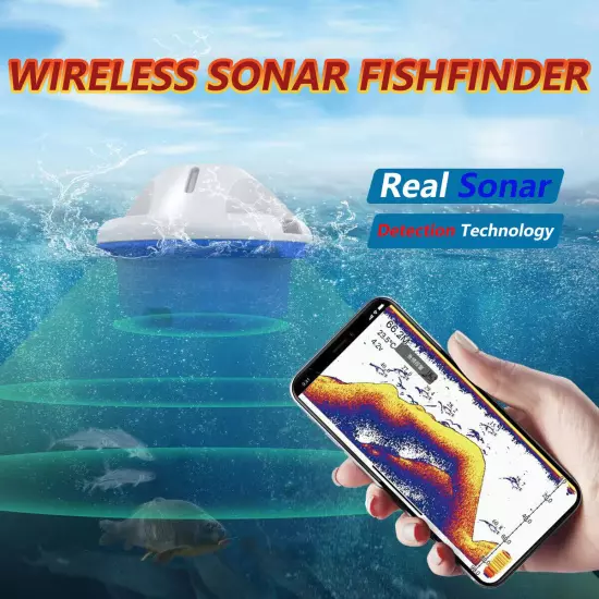 Sonar Fishfinder Smart Phone Fish Finder Water Temperature Terrain Detector