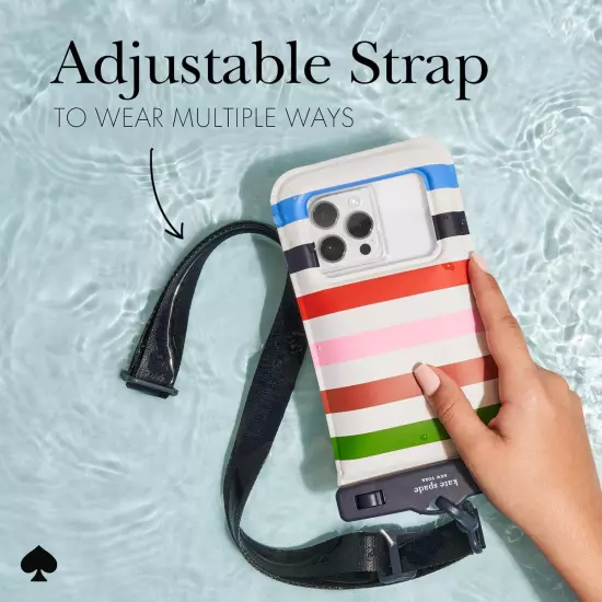 IP68 Floating Waterproof Phone Pouch - Adventure Stripe