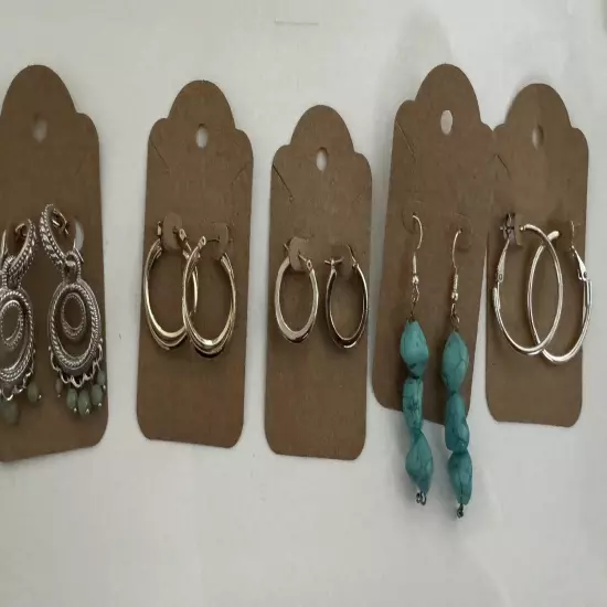 Lot Of 5 Pairs Of earrings