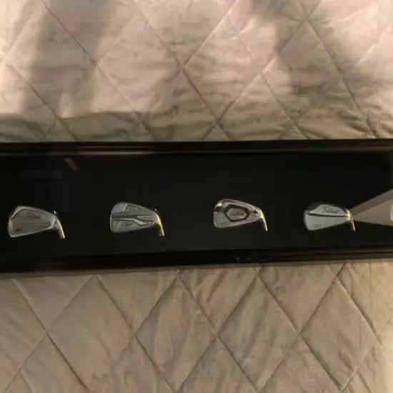 Titleist Custom Iron Head Shadow Box One Of Kind Memorabilia~MAKE ME A OFFER!