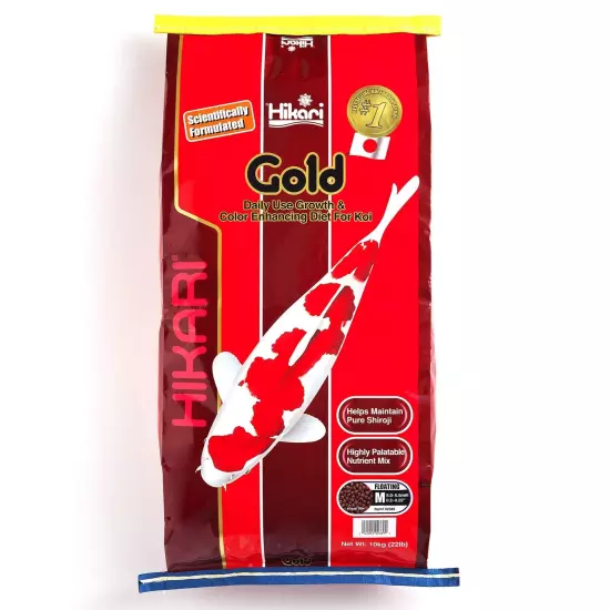 Hikari 18545 Gold Medium Pellets