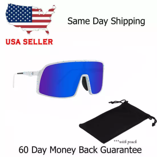 Sport Men Cycling Baseball Golf Running Ski Sunglasses Color Mirror Lens Glasses