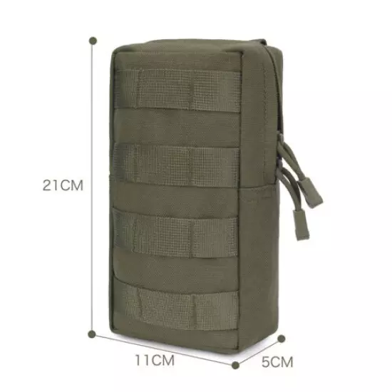 Tactical Molle Pouch Waist Bags EDC Belt Fanny Pack Cards Keys Hunting Utility